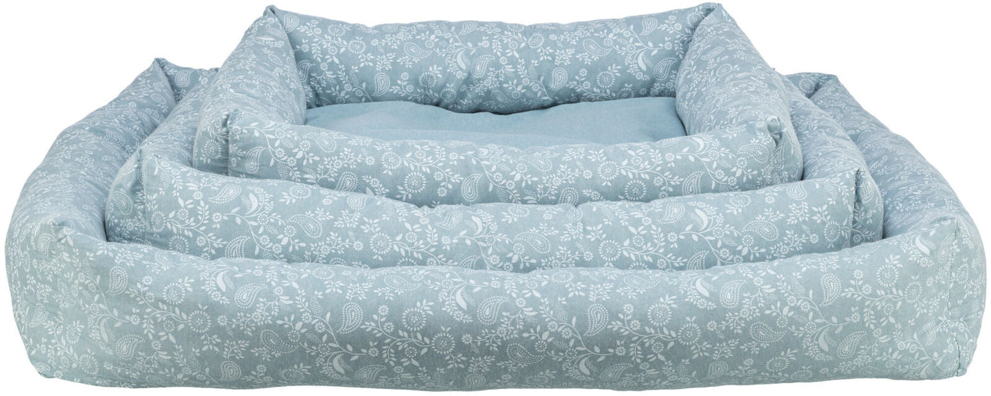 Trixie Flora bed, square, 60 x 50 cm, light blue