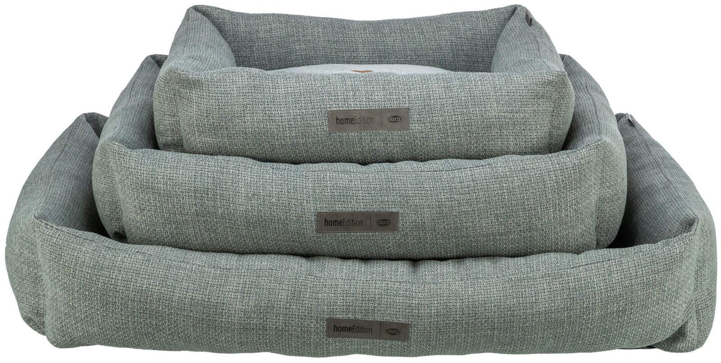 Trixie Viviana bed, square, 80 x 60 cm, blue-grey.