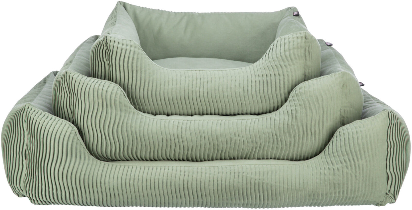 Trixie Marley bed, square, 60 x 50 cm, sage