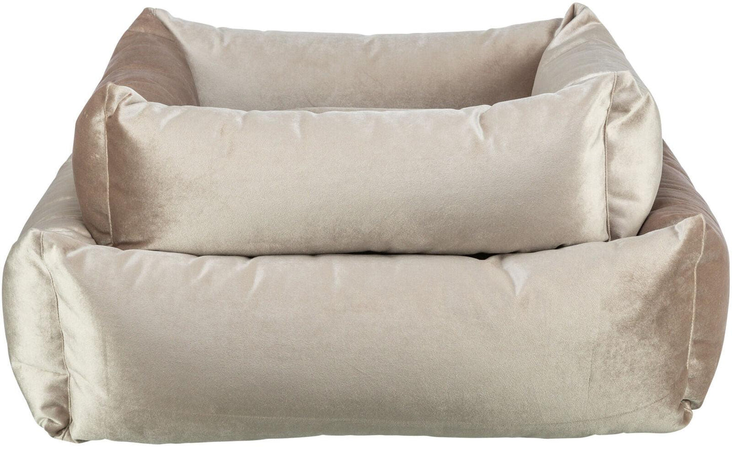 Trixie Malia bed, square, 80 x 65 cm, dark grey.