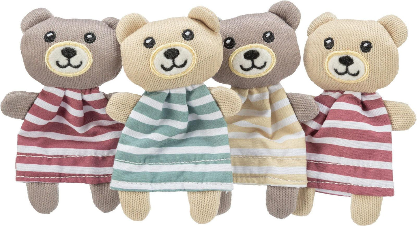 Trixie Bear, fabric, catnip, 12 cm.