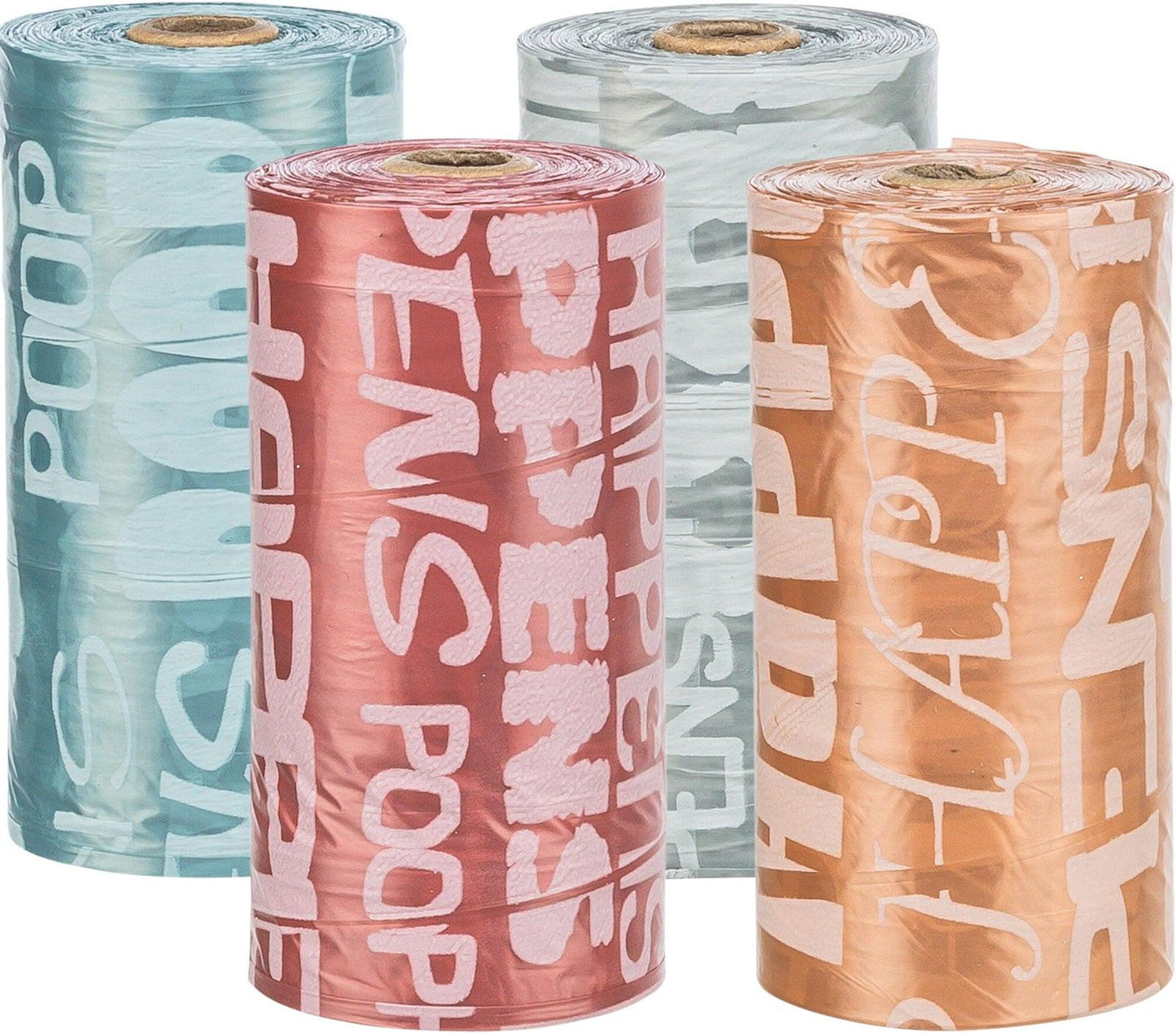 Trixie Dog Pick Up dog dirt bags, M, 8 rolls of 20 pcs., with letters/sorted.