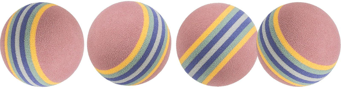 Trixie Rainbow balls, diam. 4 cm, 4 pcs..