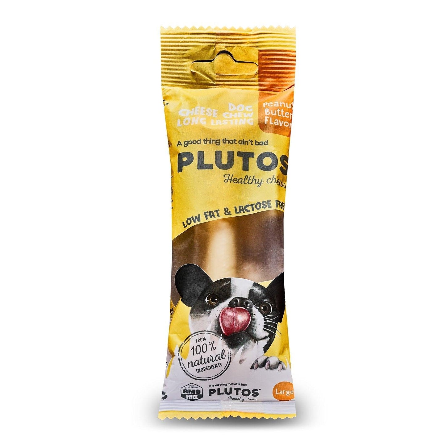 Plutos Cheese & Peanut Butter Chew – 40g.