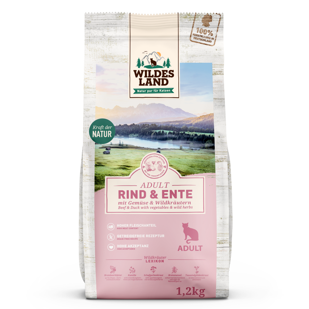 Wildes Land Classic Cat Adult Beef and Duck