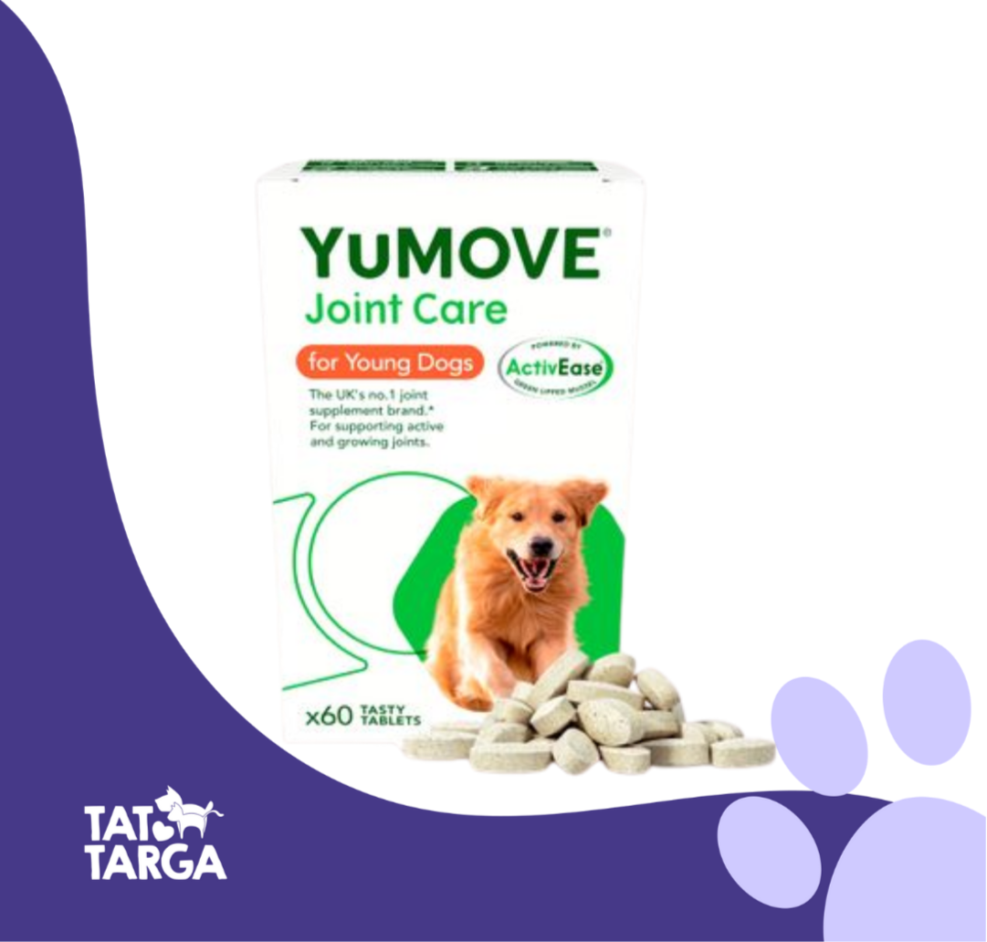 YuMove Joint Care For Young Dogs x 60 Tablets – 15kg