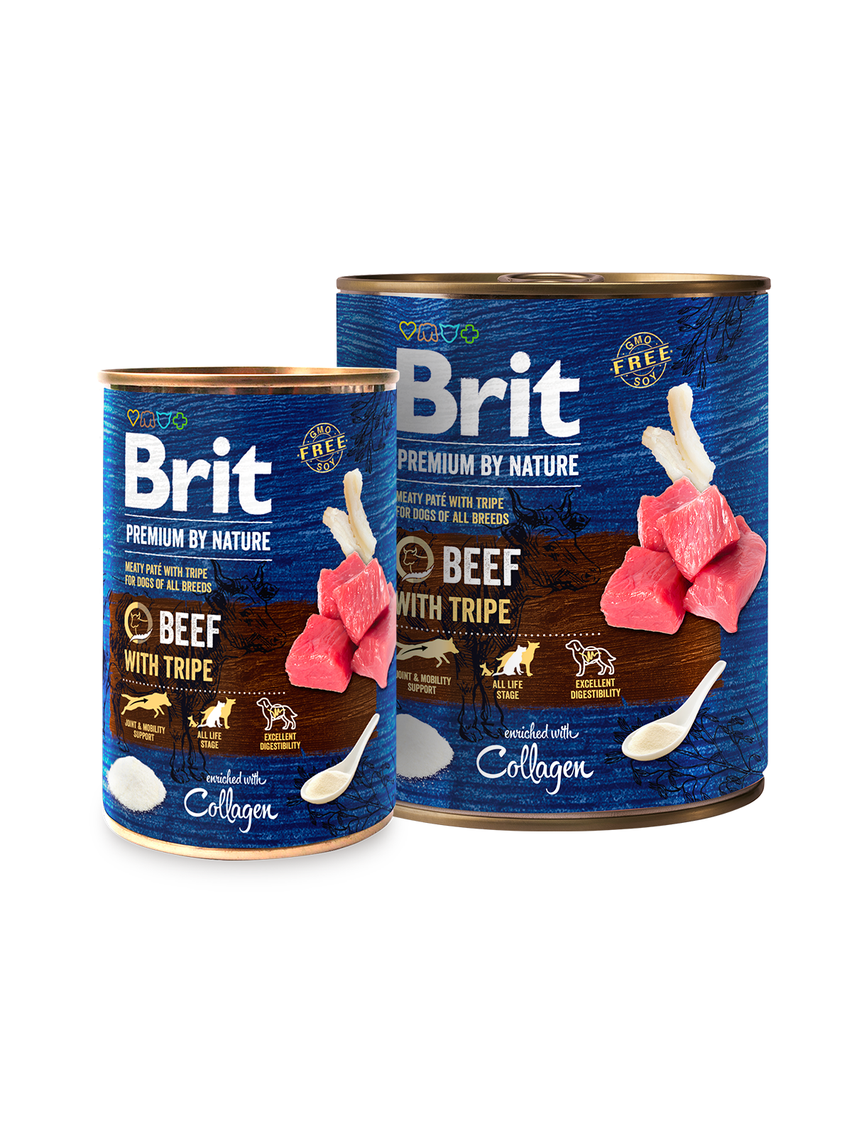 Brit Premium Beef with Tripe – 10 kg
