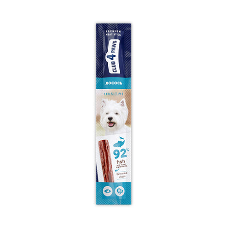 CLUB 4 PAWS SENSITIVE Premium meaty stick: SALMON