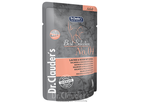 Dr. Clauder's Best Selection No 4: Salmon & Chicken with quinoa – 9G
