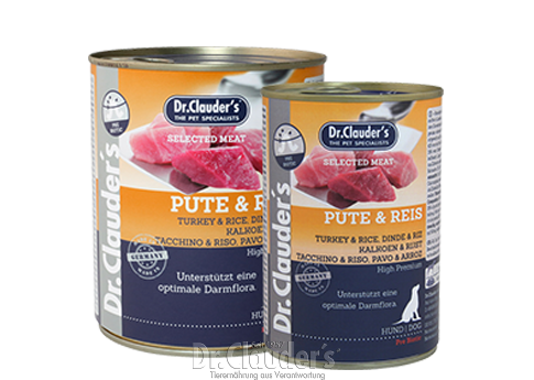 Dr. Clauder's Selected Meat Turkey & Rice