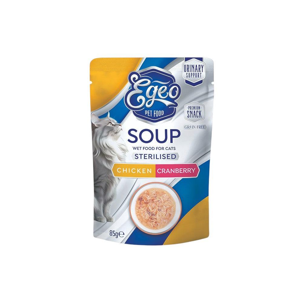 EGEO Soup Sterilised Chicken & Cranberry 85gr.