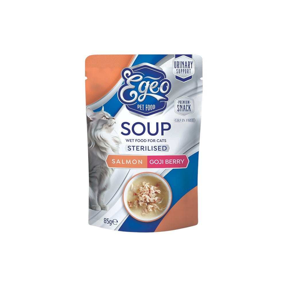 EGEO Soup Sterilised Salmon & Goji Berry 85gr