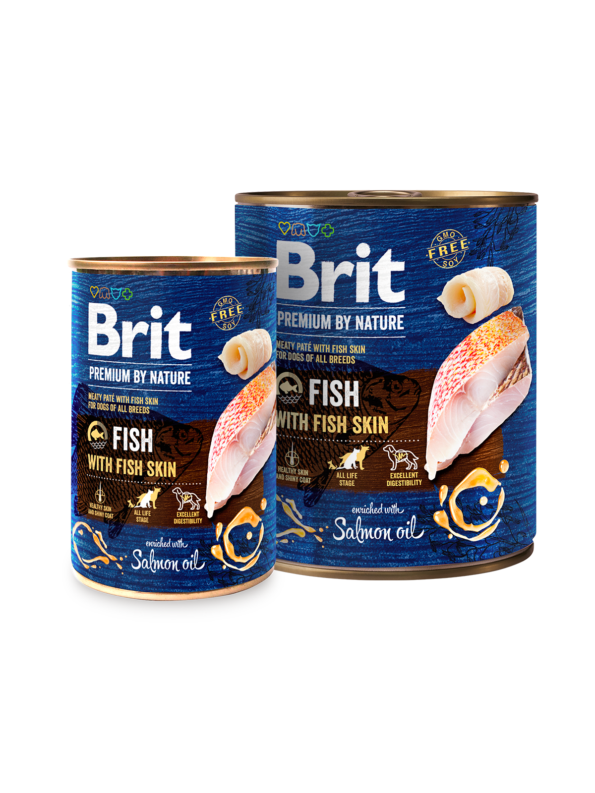Brit Premium Fish with Fish Skin – 10 kg