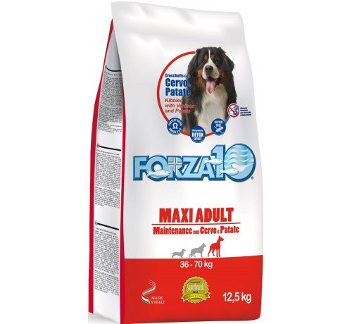 Forza 10 Maxi Adult Maintenance Venison & Potato – 12.5 kg