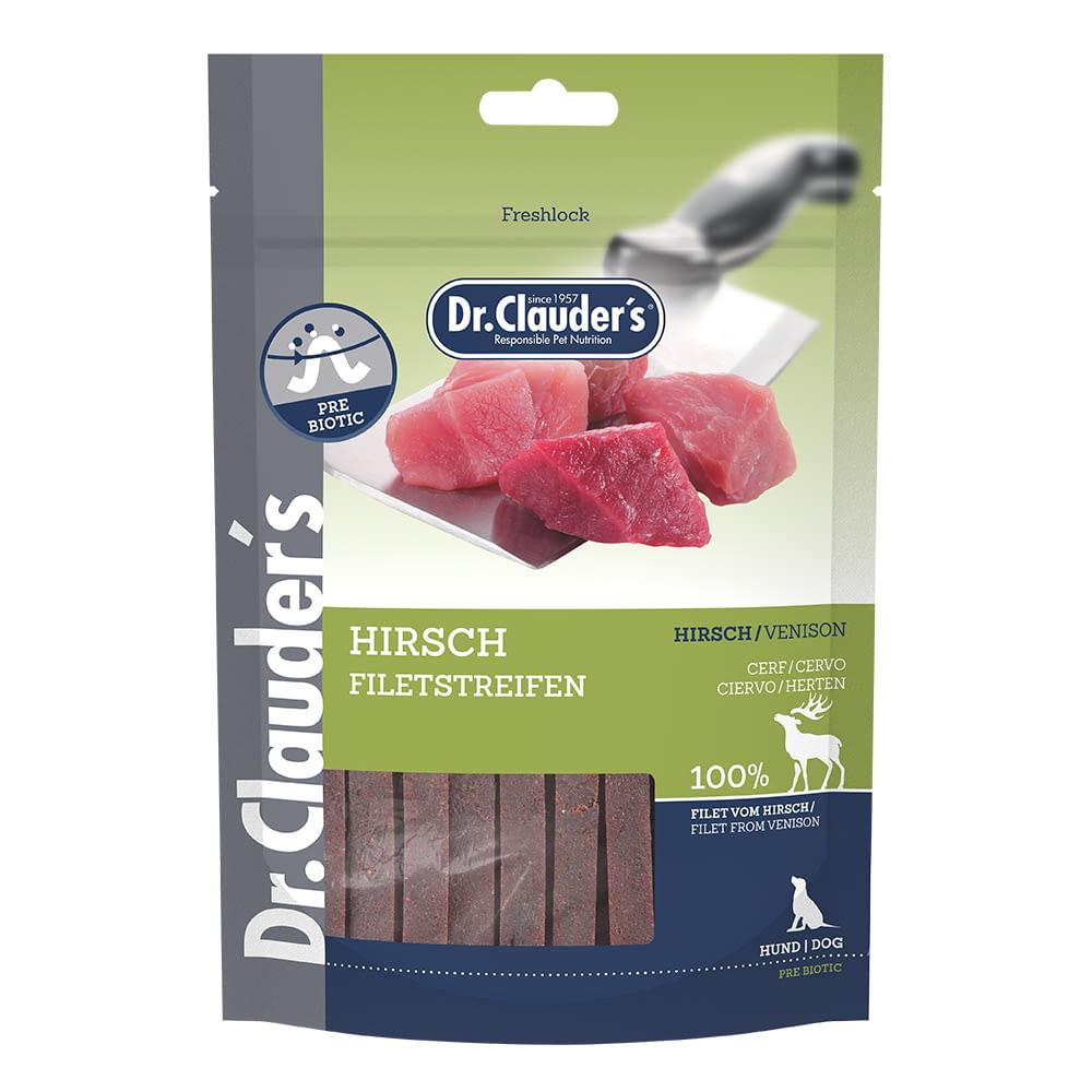 Dr. Clauder‘s Dog Snack Strips Deer 80G.