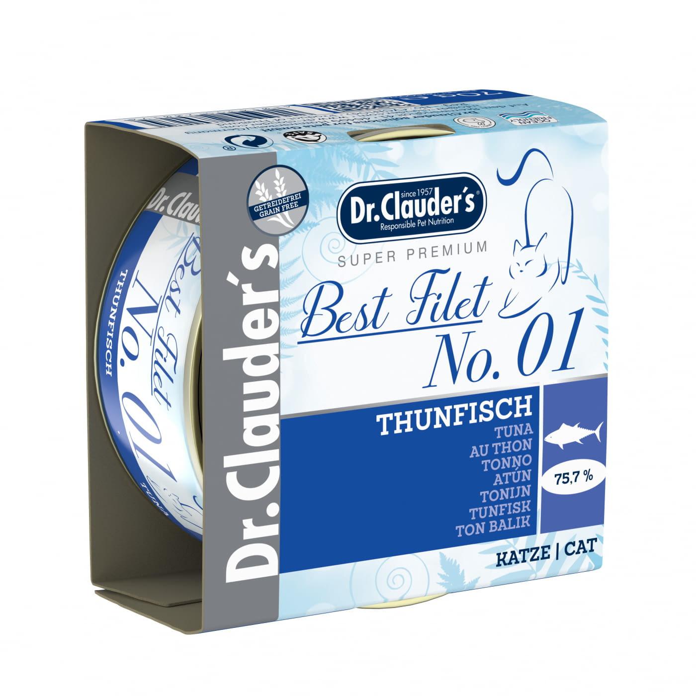 Dr. Clauder's No. 1 Tuna 70G Tin.