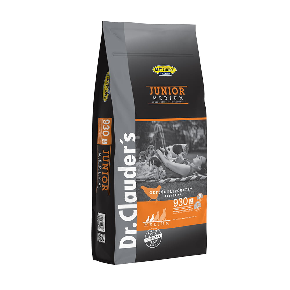 Dr Clauder's Best Choice Dog Dry Junior Medium