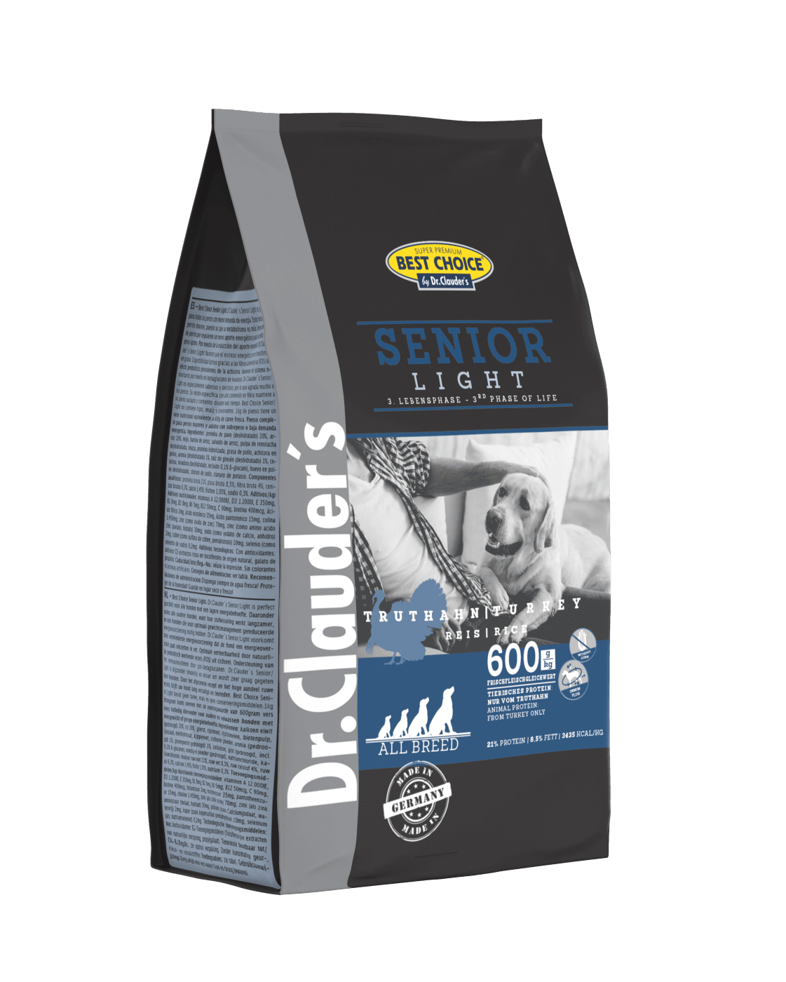 Dr Clauder's Dog Dry Senior Light