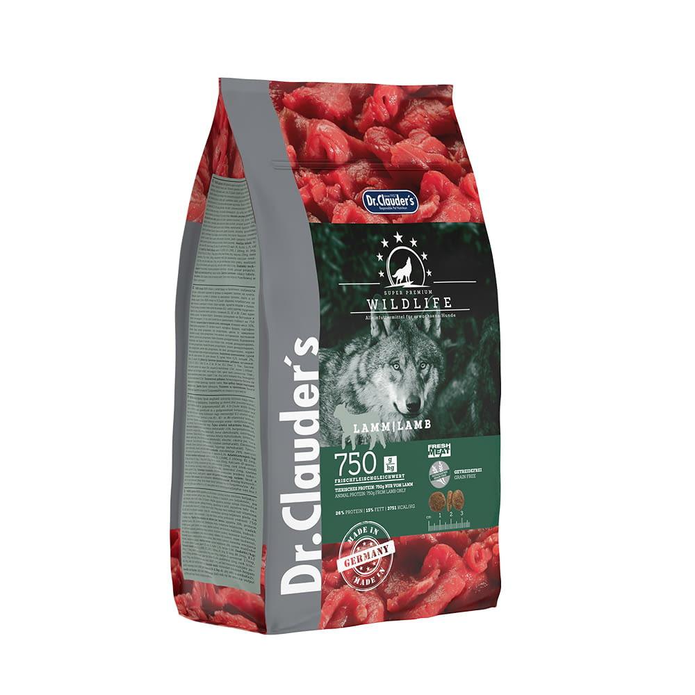 Dr Clauder's Best Choice Dog Dry Wildlife Cordero.