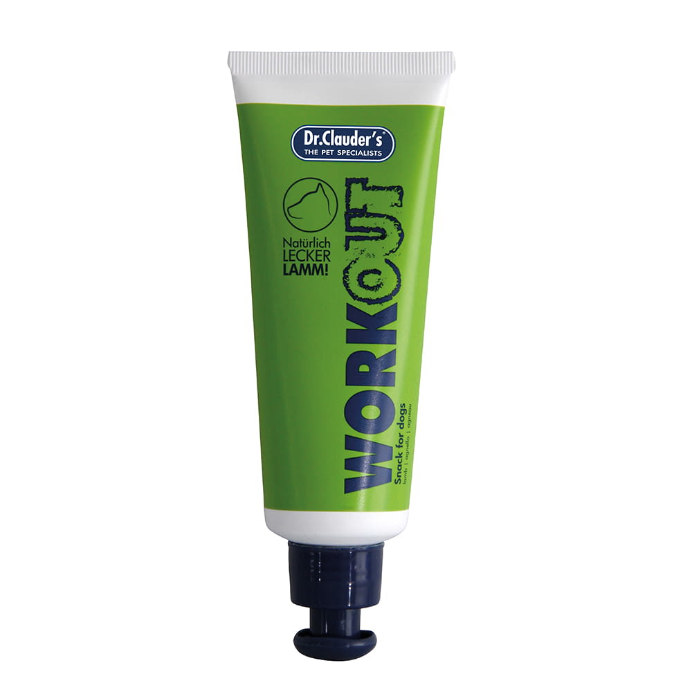 Dr. Clauder's Dog Snack Workout Cream Lamb 100g tube