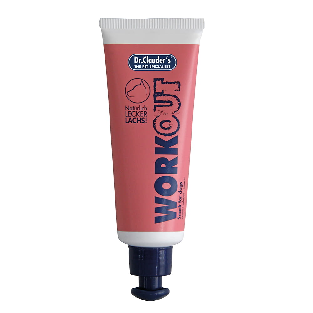 Dr. Clauder's Dog Snack Workout Cream Salmon 100g tube