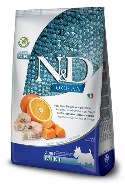Farmina N&D Ocean Adult Mini Cod & Orange