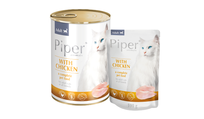 Piper Cat With Chicken Wet Food