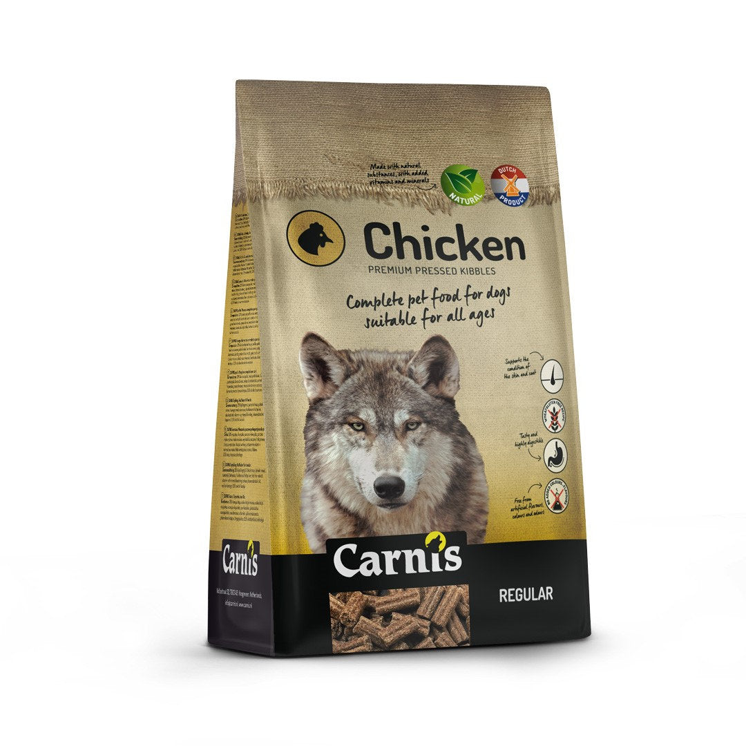 Carnis Pressed Kibbles Chicken Regular