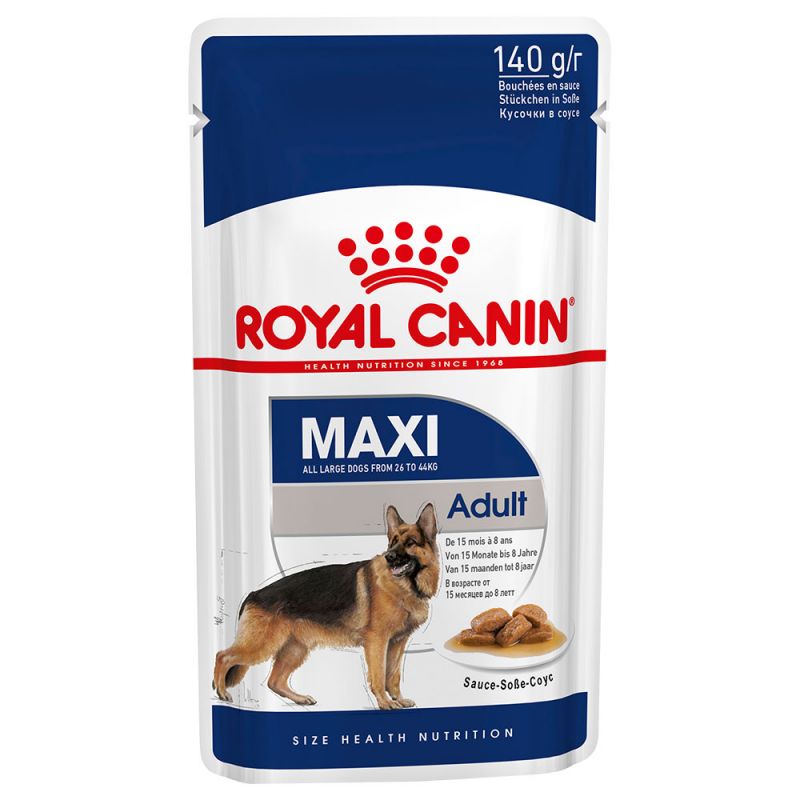 Royal Canin Maxi Adult Wet Dog Food In Gravy - Targa Pet Shop