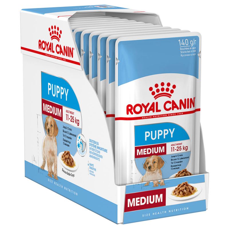 Royal Canin Medium Puppy Wet Dog Food in Gravy - Targa Pet Shop