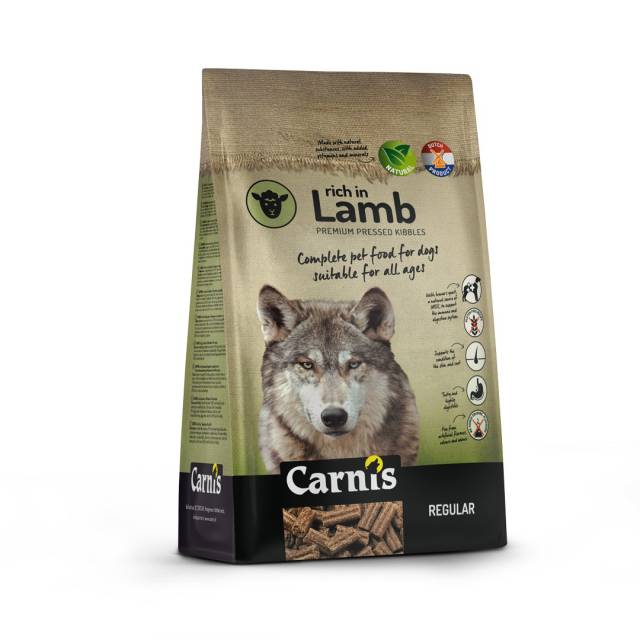 Carnis Pressed Kibbles Rich In Lamb