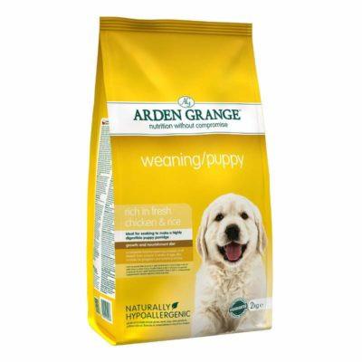 Arden Grange Weaning / Puppy - rich in fresh chicken & rice.