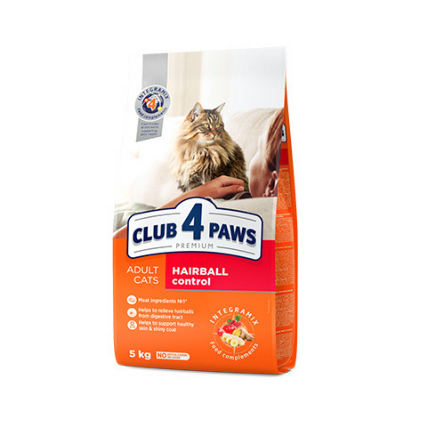 CLUB 4 PAWS Premium Hairball Control