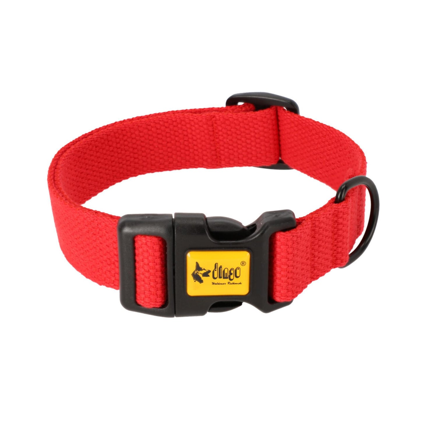 Dingo Cotton Collar Red.