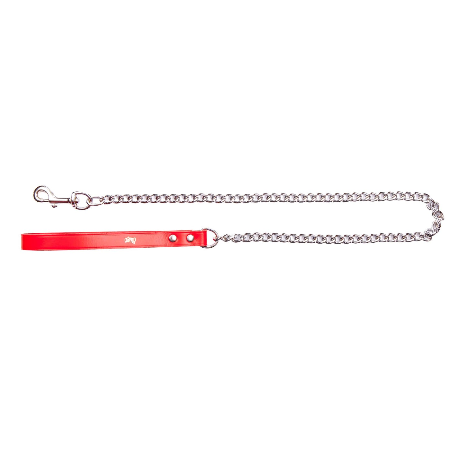 Dingo Chain Lead with Leather (Large).