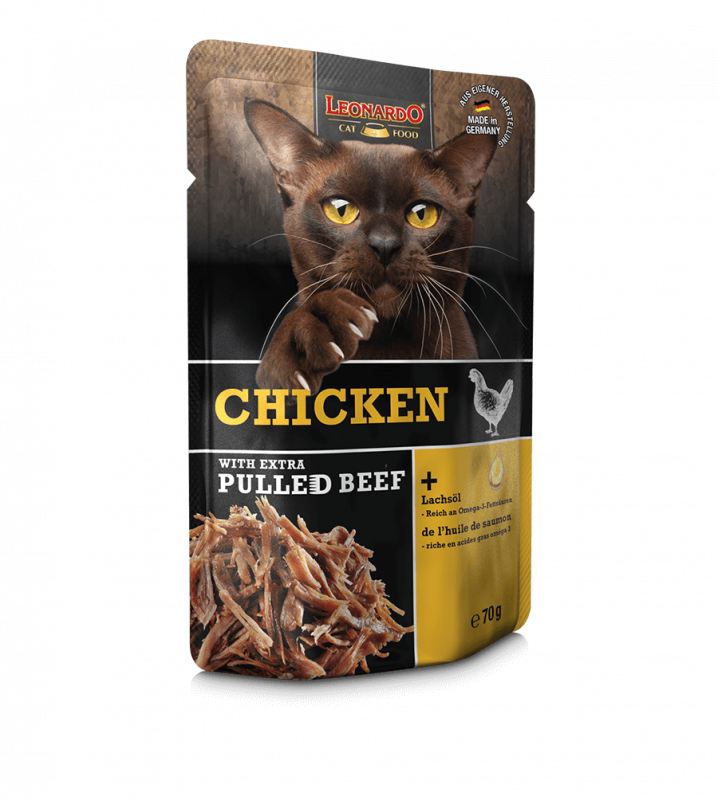 Leonardo Chicken + extra pulled Beef