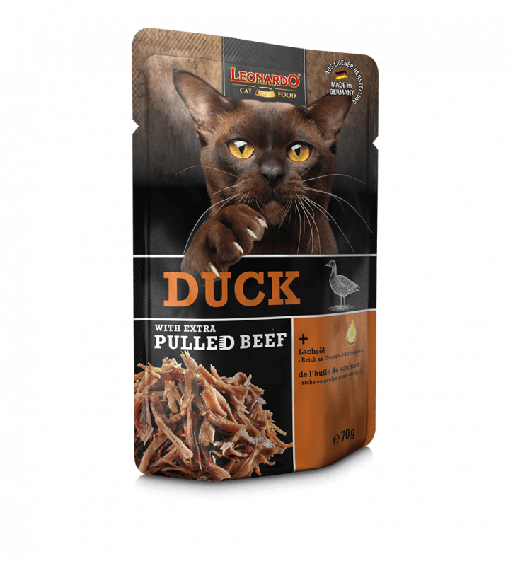 Leonardo Duck + extra pulled Beef
