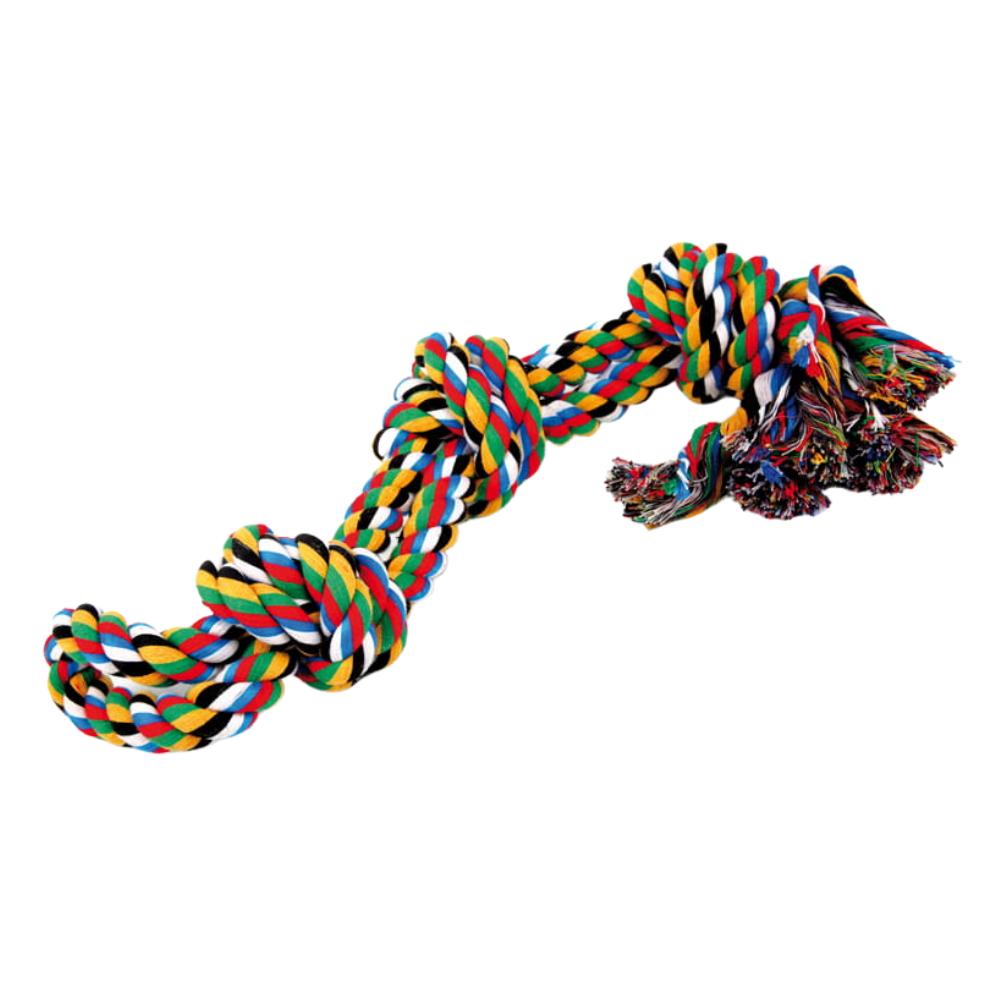 Dingo Colorful Rope with 3 knots.