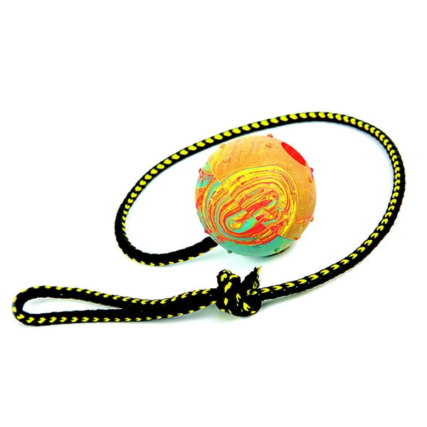 Dingo Rubber Ball with String