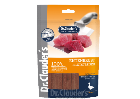 Dr. Clauder‘s Duck Breast Filet Strips - Targa Pet Shop