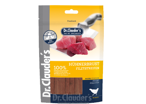 Dr. Clauder‘s Chicken Breast Filet Strips - Targa Pet Shop