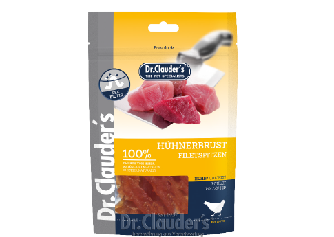 Dr. Clauder‘s Chicken Breast Filet Tips - Targa Pet Shop