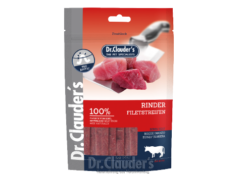 Dr. Clauder‘s Beef Filet Strips - Targa Pet Shop