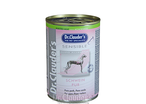 Dr Clauder's Selected Meat Sensible: Pure Pig - Targa Pet Shop