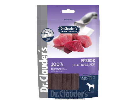 Dr. Clauder‘s Horse Filet Strips - Targa Pet Shop