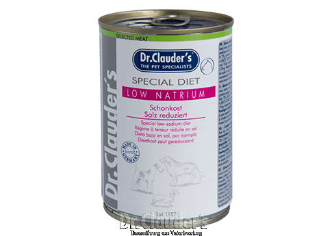 Dr. Clauder's Special Diet Low Natrium - Targa Pet Shop
