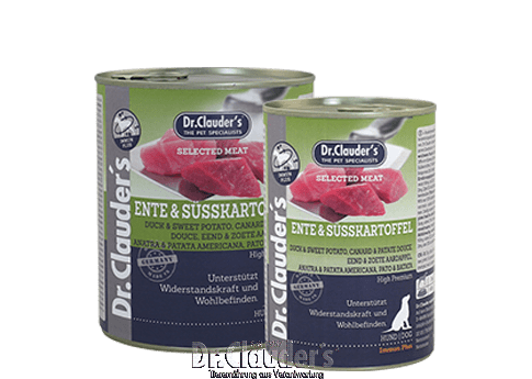 Dr. Clauder's Selected Meat Duck & Sweet Potato - Targa Pet Shop