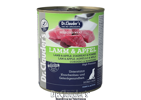 Dr. Clauder's Selected Meat: Lamb & Apple - Targa Pet Shop