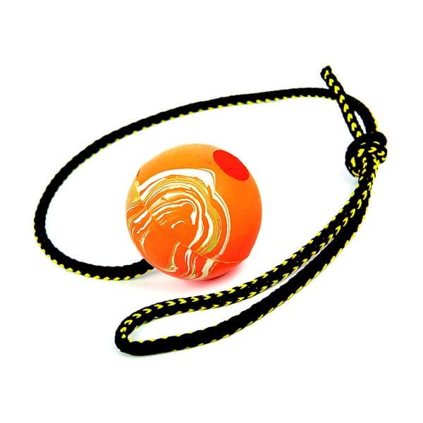 Dingo Rubber Ball with String.