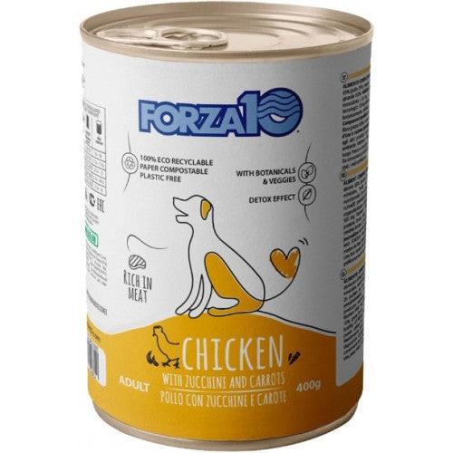 Forza 10 Maintenance Chicken with Zucchini and Carrots.